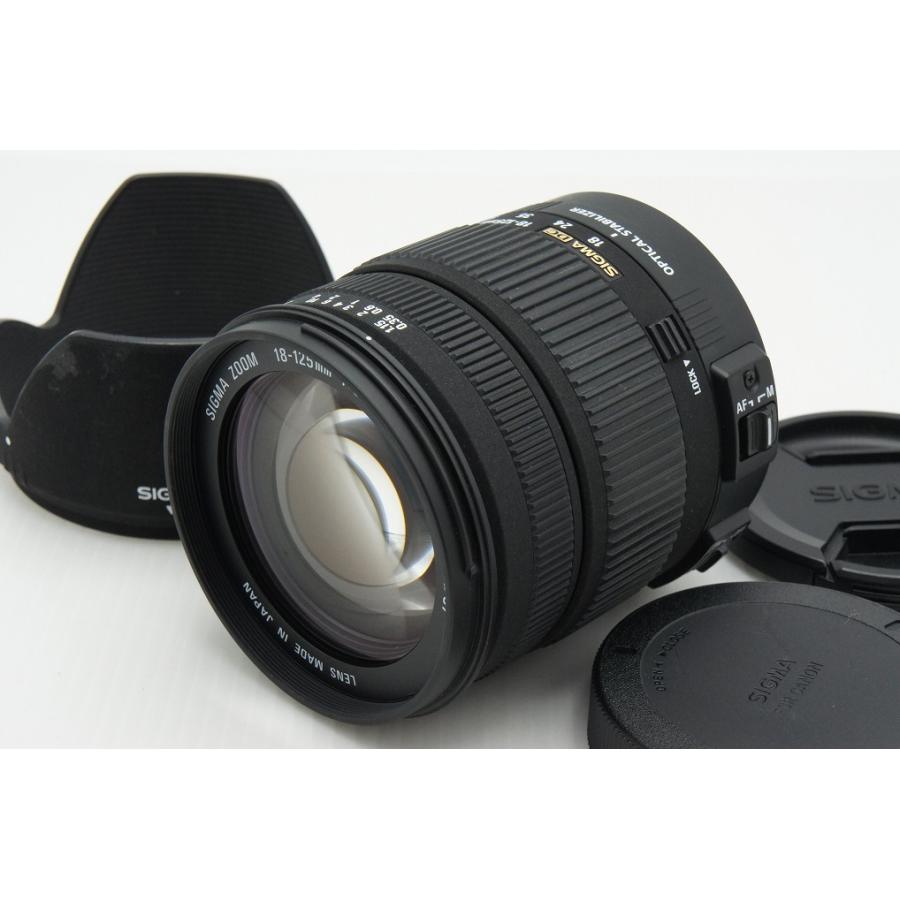シグマ（SIGMA） 良品 18-125mm F3.8-5.6 DC OS HSM Canon キヤノン EF 