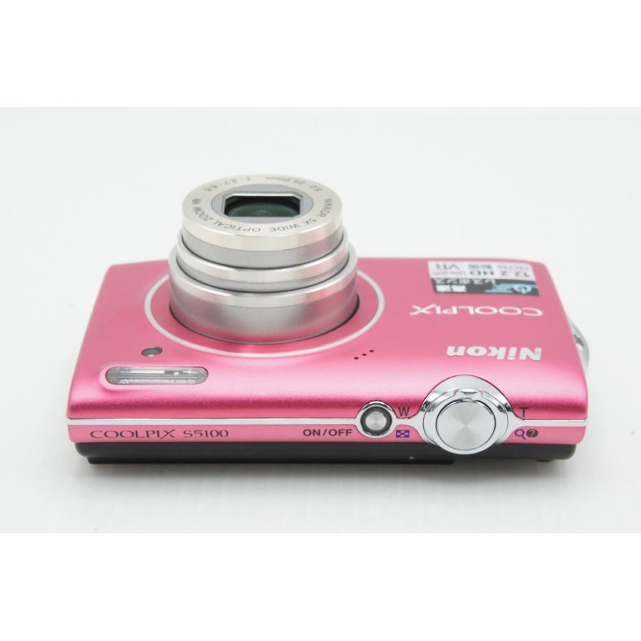 Nikon COOLPIX S5100 ピンク デジタルカメラ 本体 【公式通販】