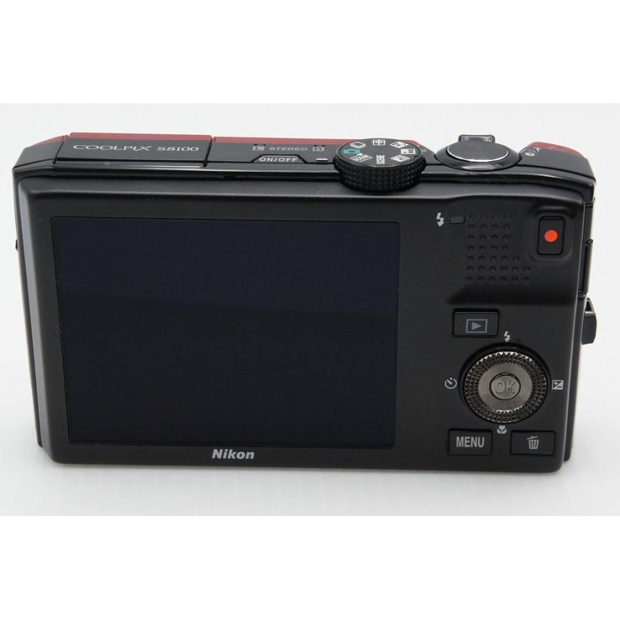 ニコン（Nikon） COOLPIX S8100 コンパクトデジタルカメラ レッド 元箱