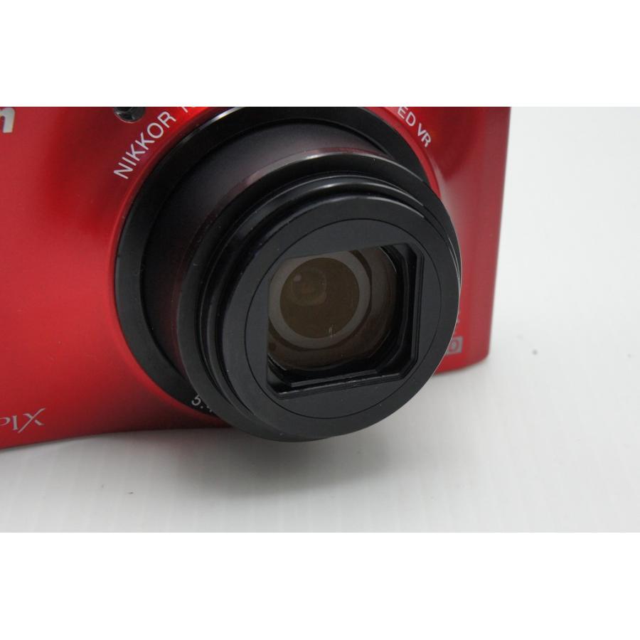 ニコン（Nikon） COOLPIX S8100 コンパクトデジタルカメラ レッド 元箱