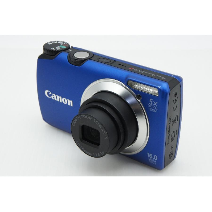 キヤノン Canon Power Shot A3300 IS デジカメ ブルー Canon Powershot