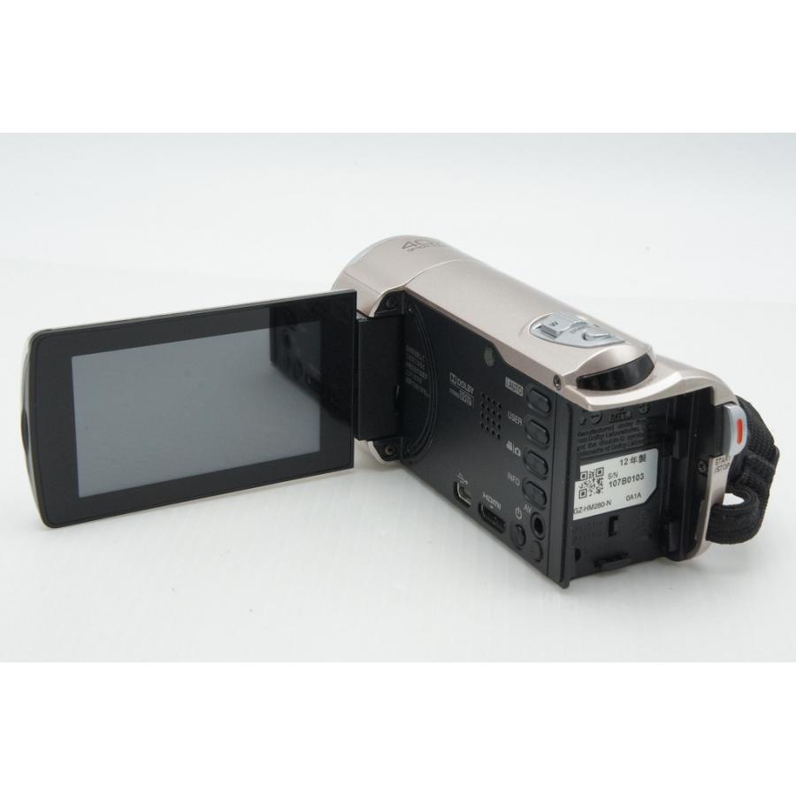 ケンウッド 美品 JVC Everio GZ-HM280 デジタルビデオカメラ ピンク 