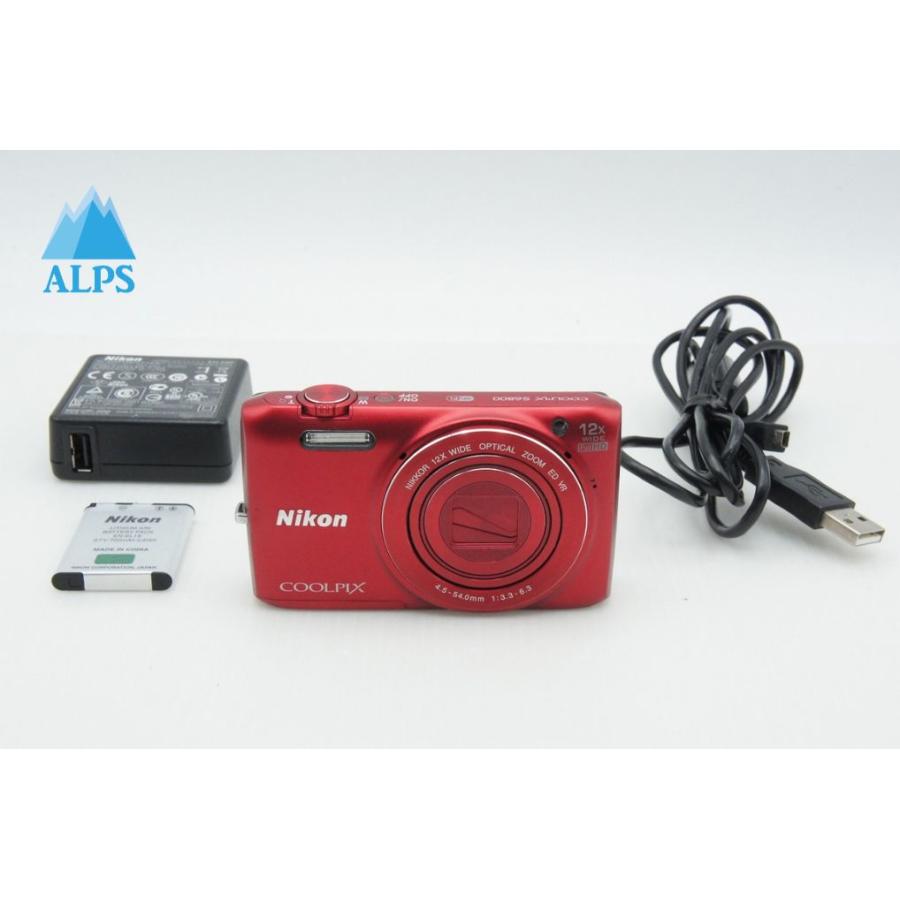 1円 Nikon COOLPIX S6800 コンパクトデジタルカメラ コンデジ 動作確認