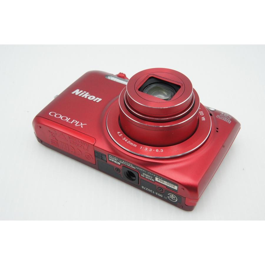 コンデジ Nikon COOLPIX S6800 レッド 【公式通販】