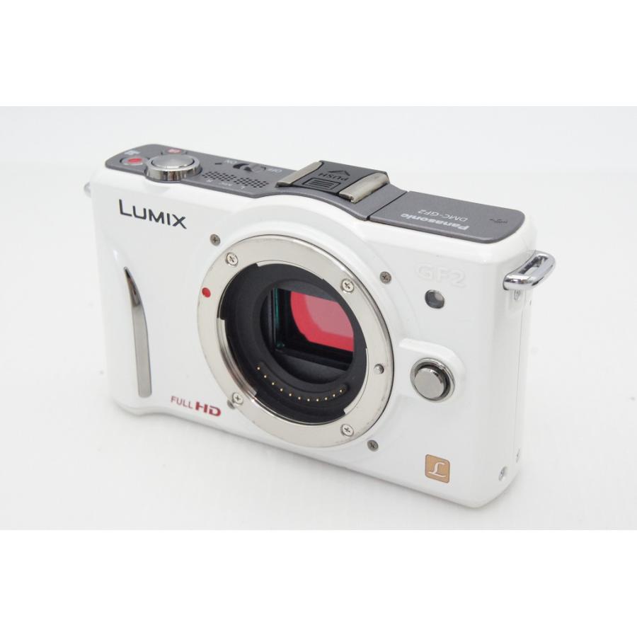 Panasonic パナソニック LUMIX DMC-GF2 ボディ ミラーレス一眼カメラ ホワイト 260318j【アルプスカメラ】_1