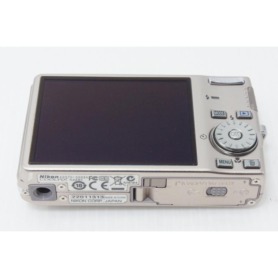 ニコン（Nikon） 美品 COOLPIX S600 コンパクトデジタルカメラ ピンク