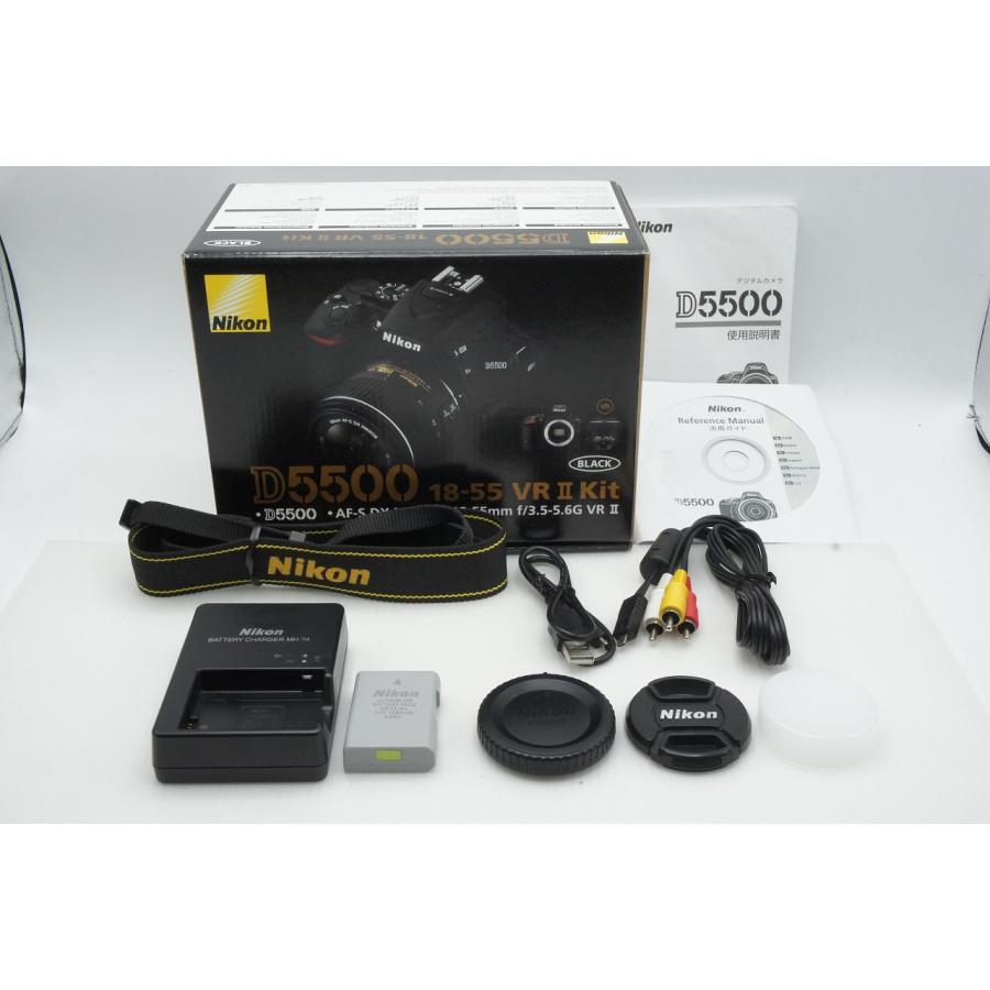 良品 Nikon ニコン D5500 + AF-S DX 18-55mm VR II レンズキット デジタル一眼レフカメラ 元箱付 260319bg【アルプスカメラ】_11
