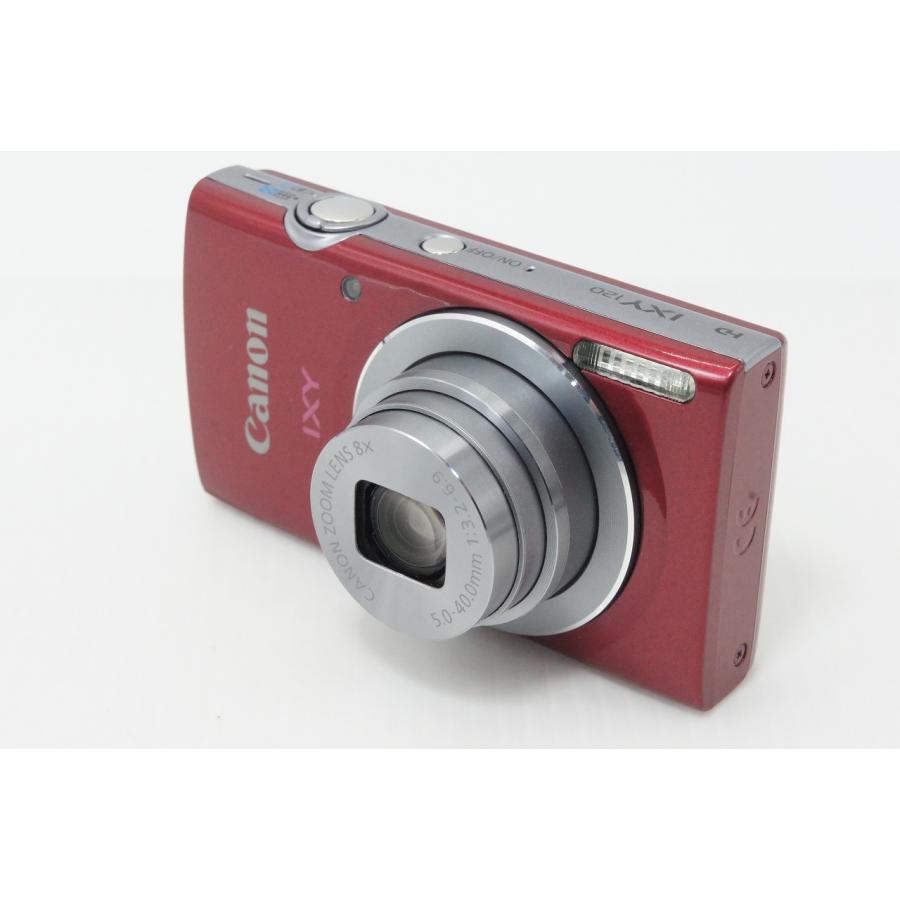 キヤノン（Canon） 美品 IXY 120 コンパクトデジタルカメラ レッド 元