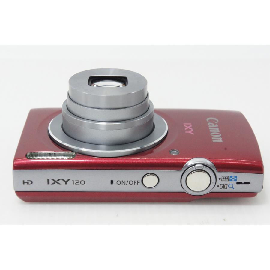 キヤノン（Canon） 美品 IXY 120 コンパクトデジタルカメラ レッド 元
