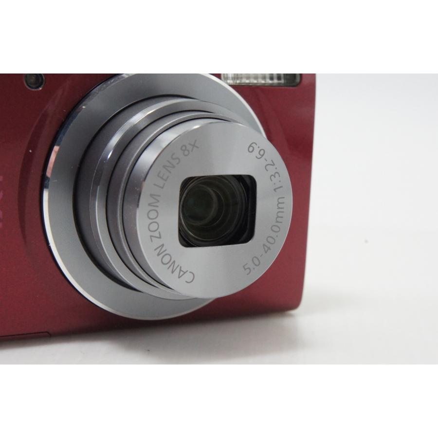 キヤノン（Canon） 美品 IXY 120 コンパクトデジタルカメラ レッド 元