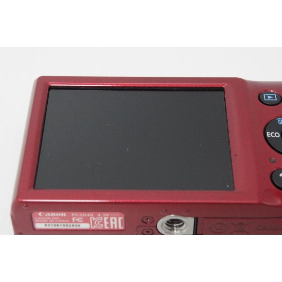 キヤノン（Canon） 美品 IXY 120 コンパクトデジタルカメラ レッド 元