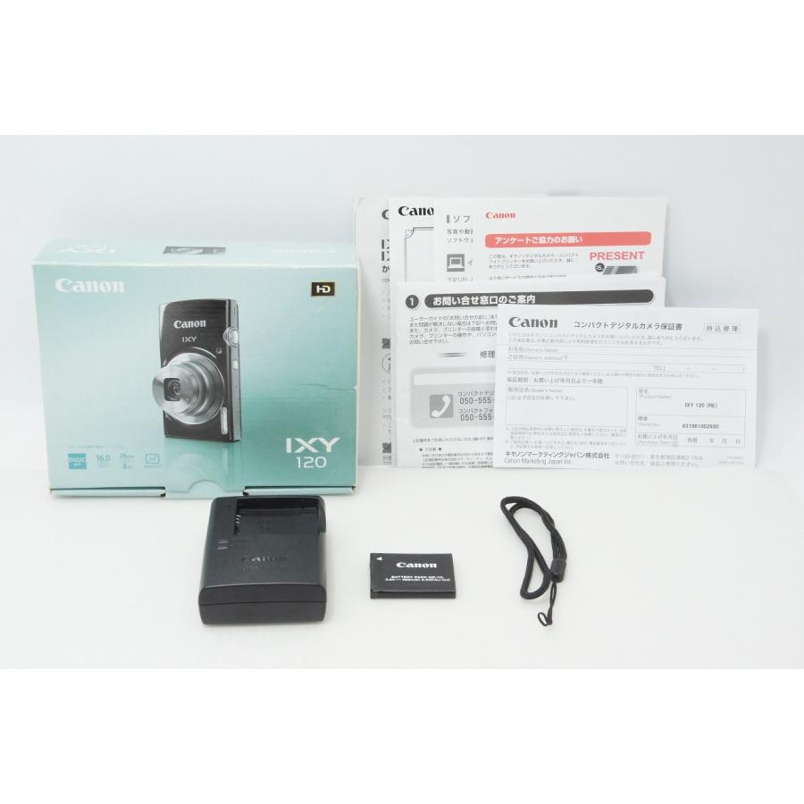 キヤノン（Canon） 美品 IXY 120 コンパクトデジタルカメラ レッド 元