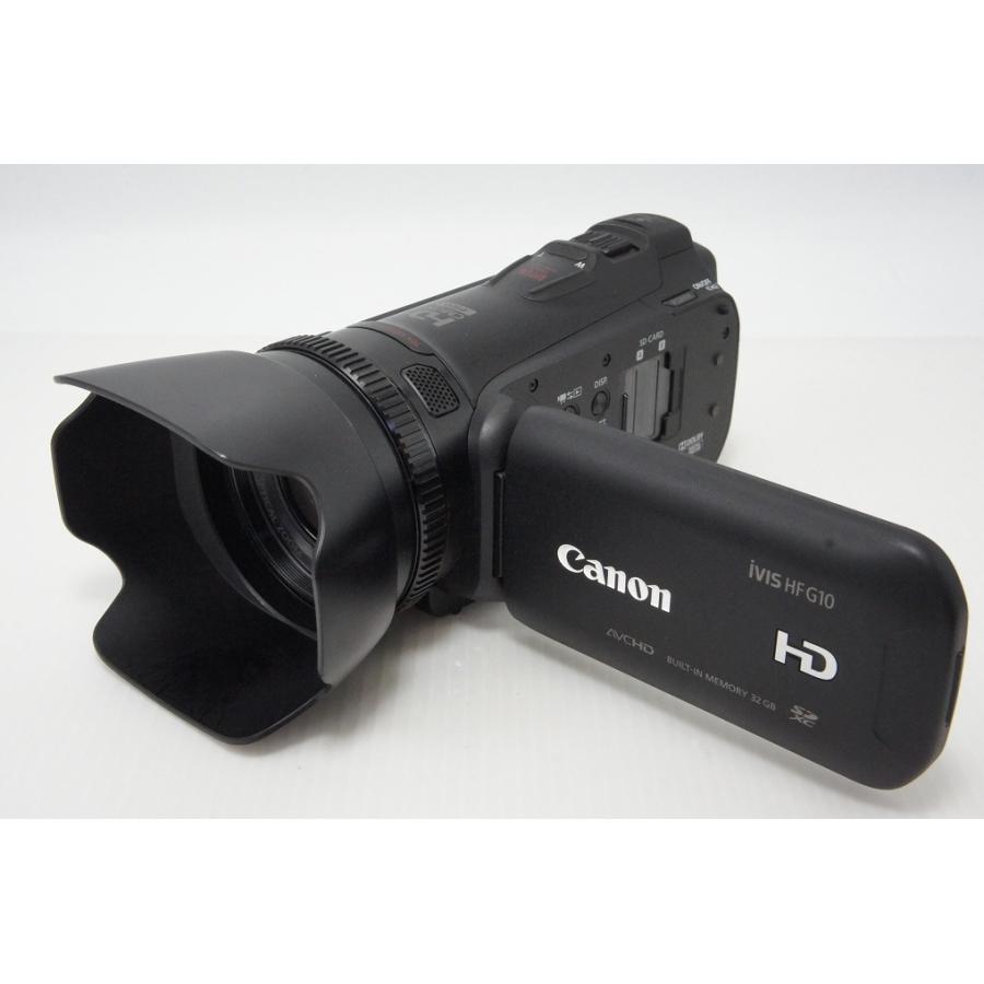 キヤノン（Canon） 良品 iVIS HF G10 デジタルビデオカメラ ケース付