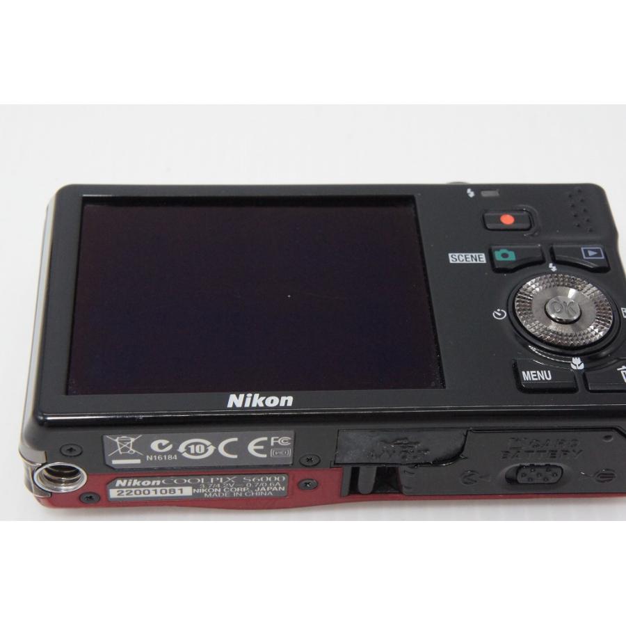 【訳あり】Nikon COOLPIX レッド s6000 ニコン（Nikon） 訳あり品 COOLPIX S6000 コンパクトデジタルカメラ