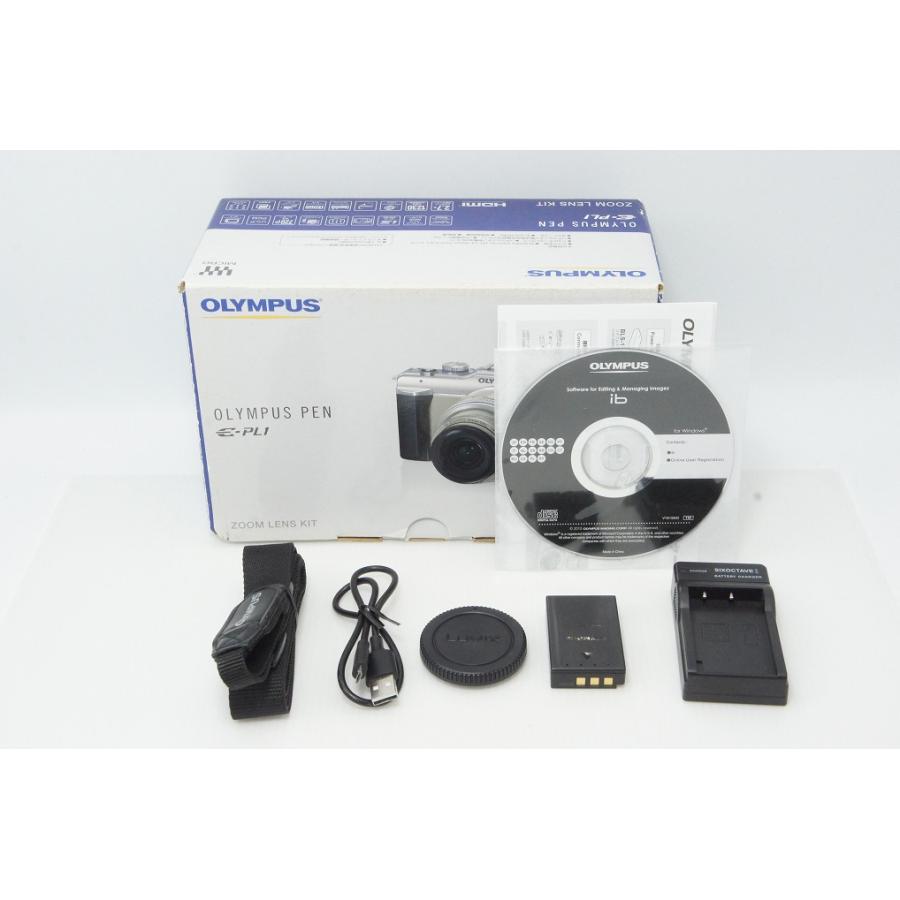 OLYMPUS オリンパス PEN Lite E-PL1 ボディ ミラーレス一眼カメラ ホワイト 元箱付 260401s【アルプスカメラ】の画像