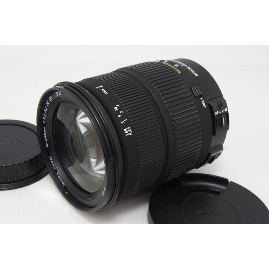 シグマ（SIGMA） 良品 AF 18-200mm F3.5-6.3 DC OS Canon キヤノン EF 