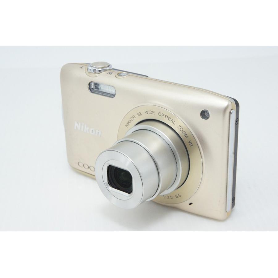 Nikon コンパクトデジタルカメラCOOLPIX S3300のスイートゴールド Nikon デジタルカメラ COOLPIX S3300