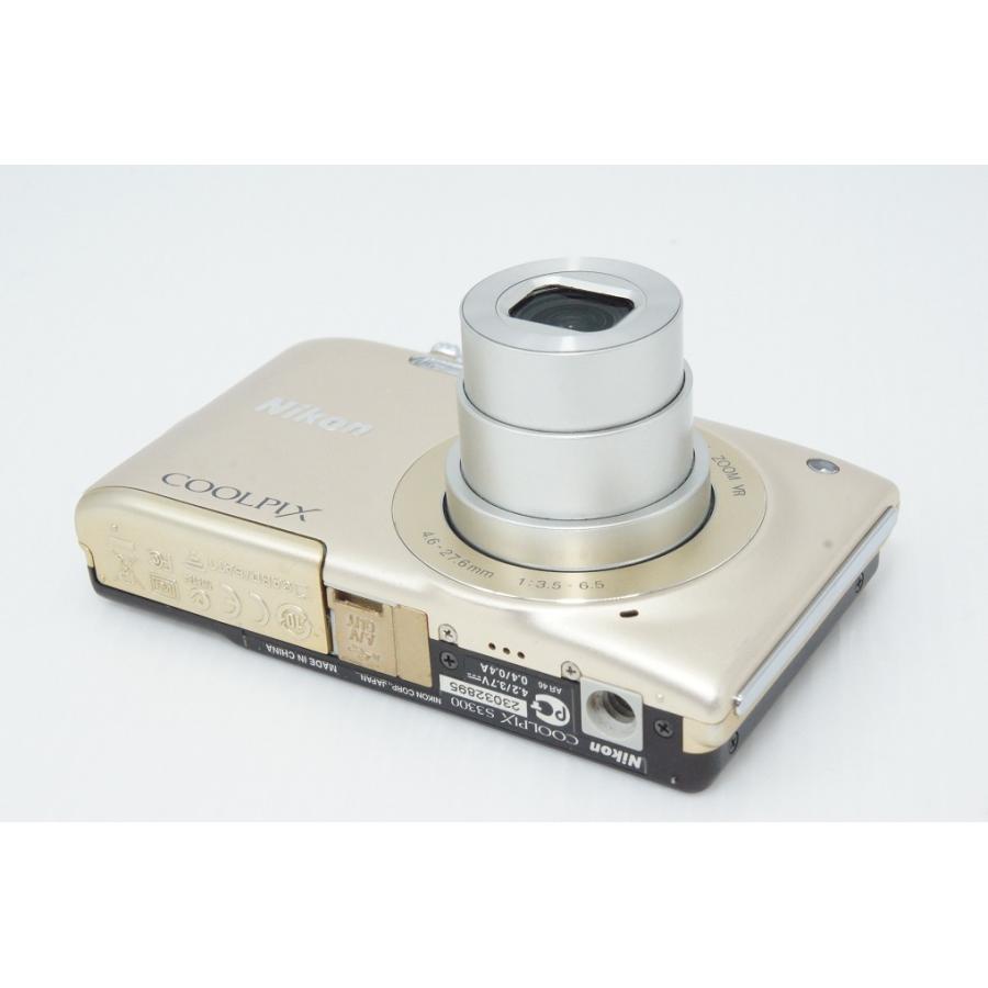 Nikon コンパクトデジタルカメラCOOLPIX S3300のスイートゴールド ☆極上品☆ Nikon ニコン COOLPIX S3300 スイートゴールド コンパクト