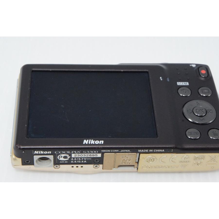 ニコン（Nikon） COOLPIX S3300 コンパクトデジタルカメラ スイート