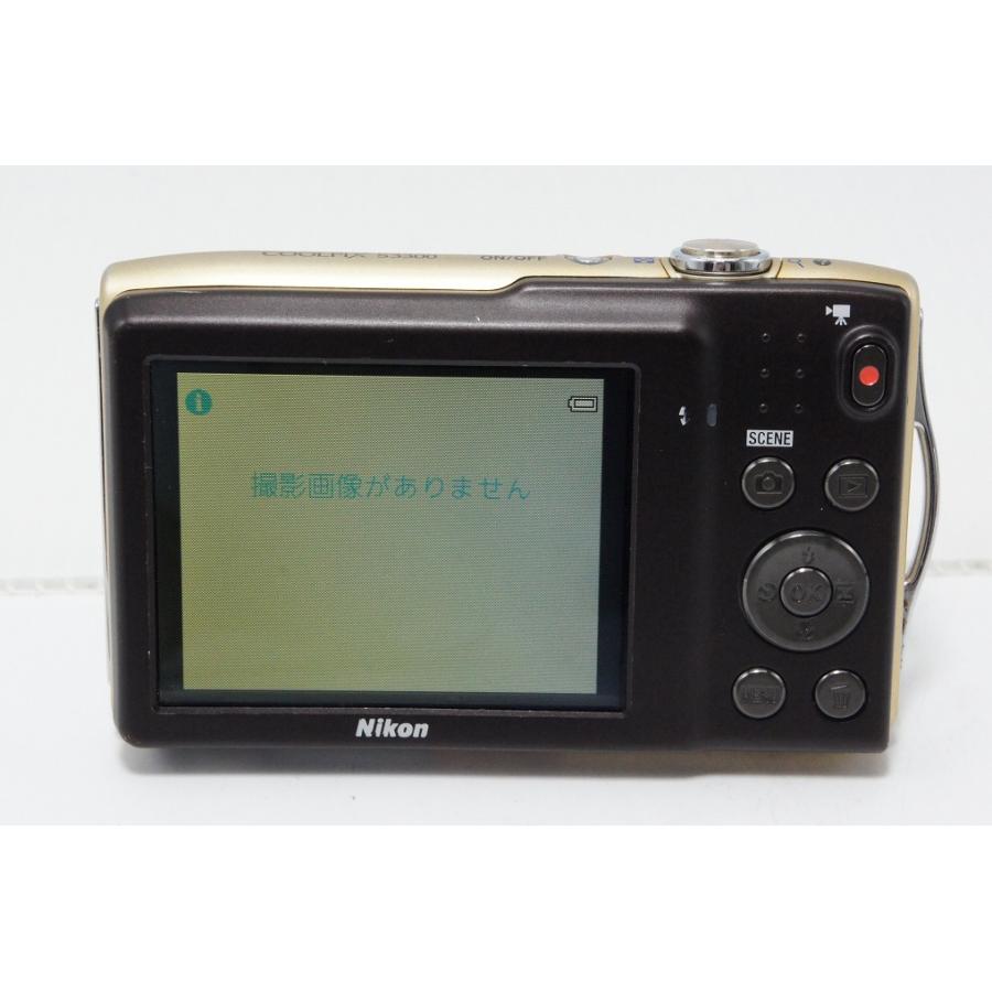 Nikon コンパクトデジタルカメラCOOLPIX S3300のスイートゴールド Nikon デジタルカメラ COOLPIX S3300