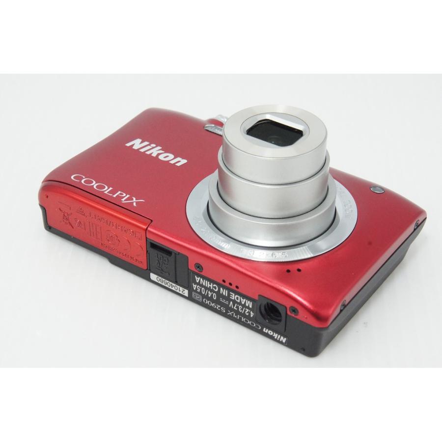 美品 ニコン COOLPIX S2900 コンパクトデジタルカメラ レッド ニコン（Nikon） COOLPIX S2900 コンパクトデジタルカメラ レッド 元箱