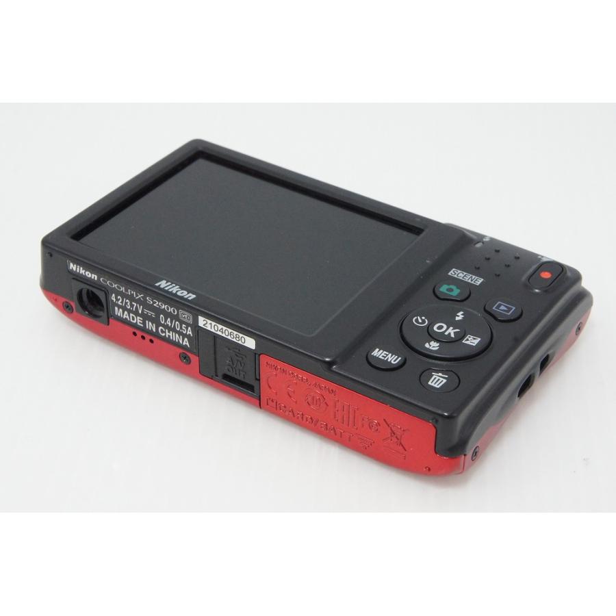 ニコン（Nikon） COOLPIX S2900 コンパクトデジタルカメラ レッド 元箱