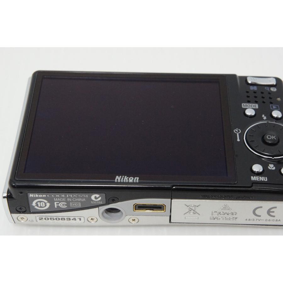 ニコン（Nikon） 美品 COOLPIX S51 コンパクトデジタルカメラ グロス