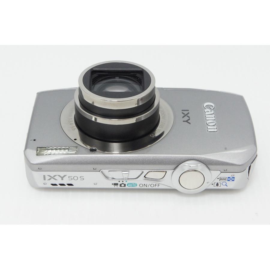 良品 Canon キヤノン IXY 50S コンパクトデジタルカメラ シルバー 