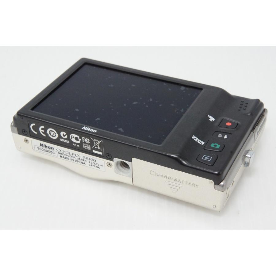 ニコン（Nikon） COOLPIX S6100 コンパクトデジタルカメラ シャンパン