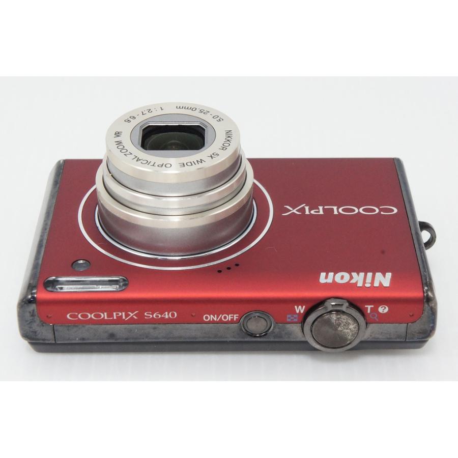 ニコン（Nikon） COOLPIX S640 コンパクトデジタルカメラ レッド