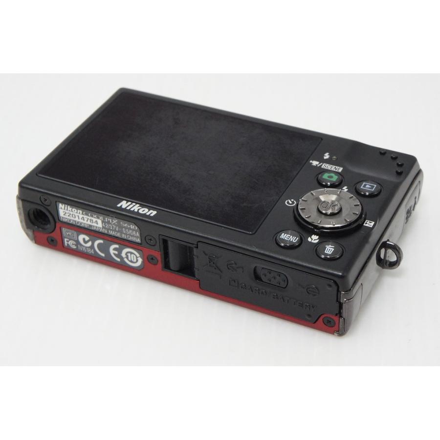 ニコン（Nikon） COOLPIX S640 コンパクトデジタルカメラ レッド
