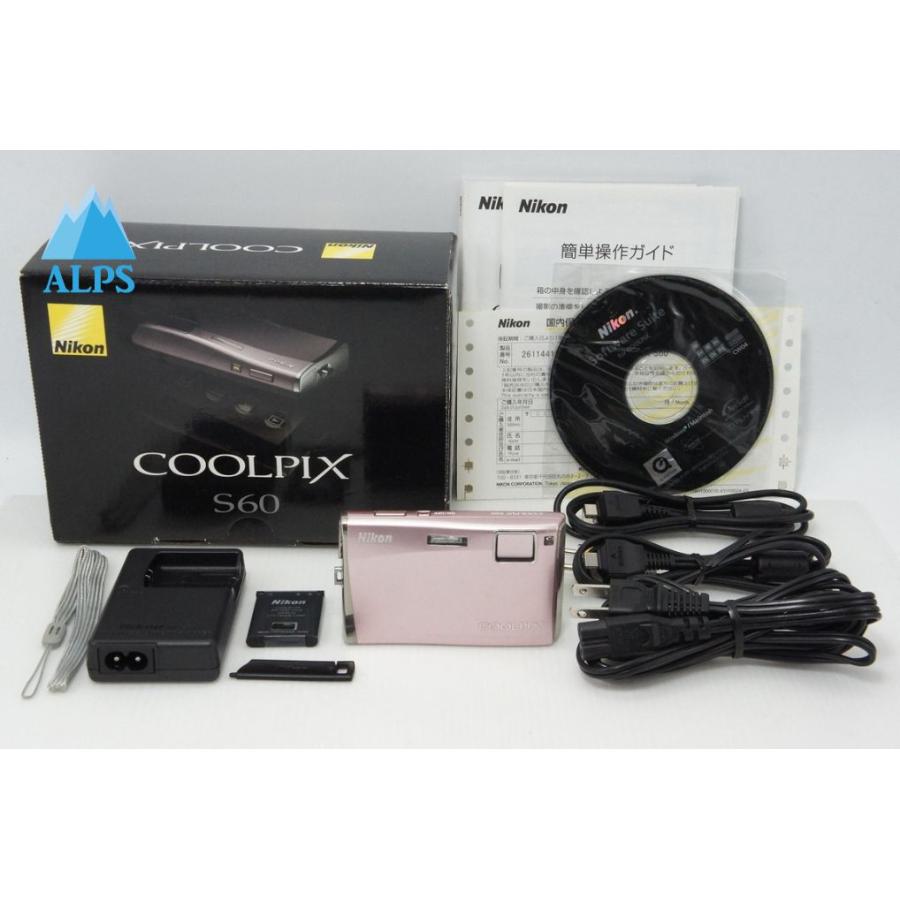 ニコン（Nikon） 良品 COOLPIX S60 コンパクトデジタルカメラ ロイヤル