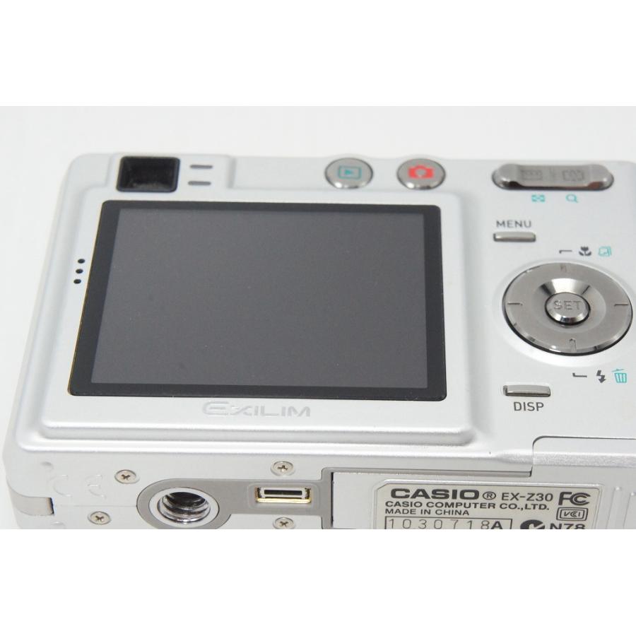 186000 現状品 CASIO カシオ コンパクトデジタルカメラ EXILIM EX-Z30  シルバー [0000000002072] CASIO（カシオ） 美品 EXILIM EX-Z30 コンパクトデジタルカメラ