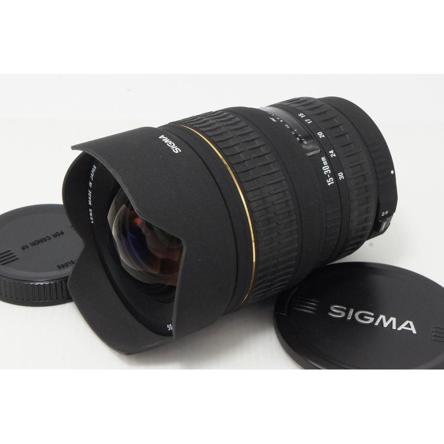 シグマ（SIGMA） 美品 15-30mm F3.5-4.5 EX DG ASPHERICAL Canon 