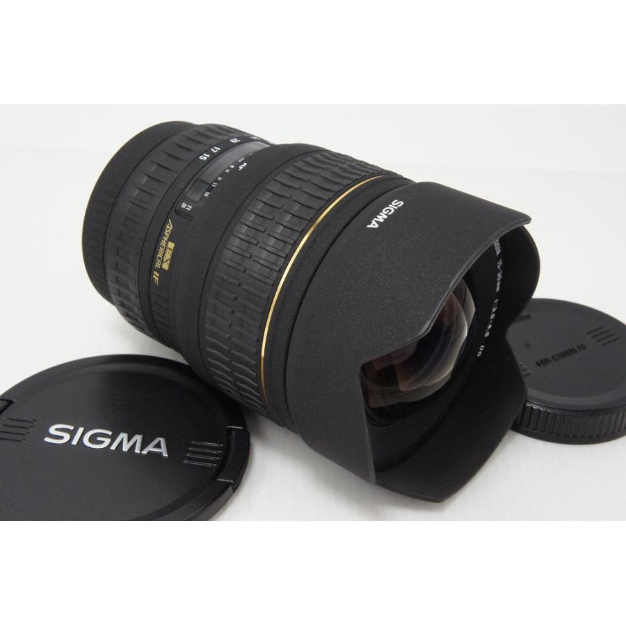 シグマ（SIGMA） 美品 15-30mm F3.5-4.5 EX DG ASPHERICAL Canon 