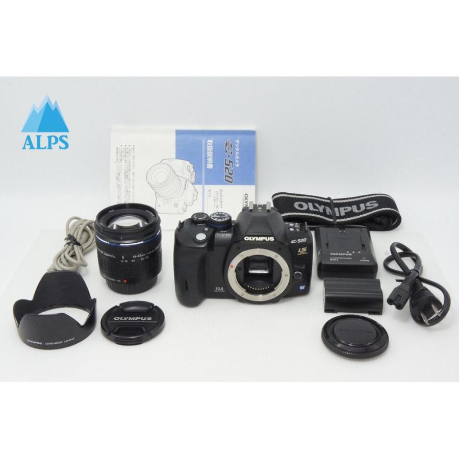 ★超美品セット★Olympus E-520 14-42mm オリンパス オリンパス（OLYMPUS） 良品 E-520 + ZUIKO DIGITAL ED 14-42mm F3.5