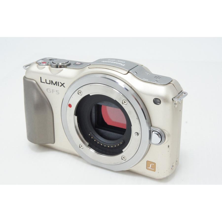 Panasonic パナソニック LUMIX DMC-GF5 ボディ ミラーレス一眼カメラ シャンパンゴールド 260416e【アルプスカメラ】の画像