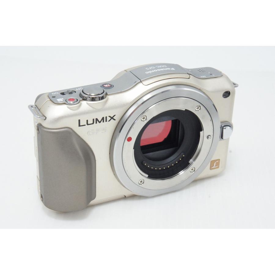 Panasonic パナソニック LUMIX DMC-GF5 ボディ ミラーレス一眼カメラ シャンパンゴールド 260416e【アルプスカメラ】の画像