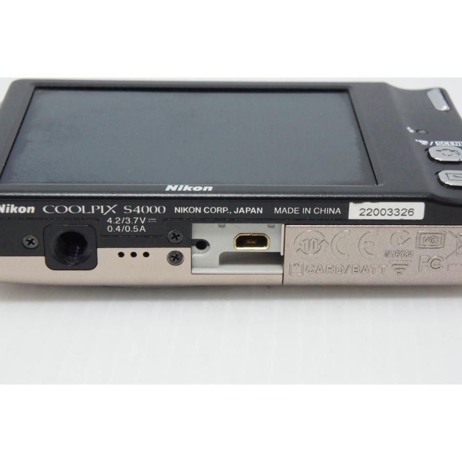 ニコン（Nikon） COOLPIX S4000 コンパクトデジタルカメラ ブライト