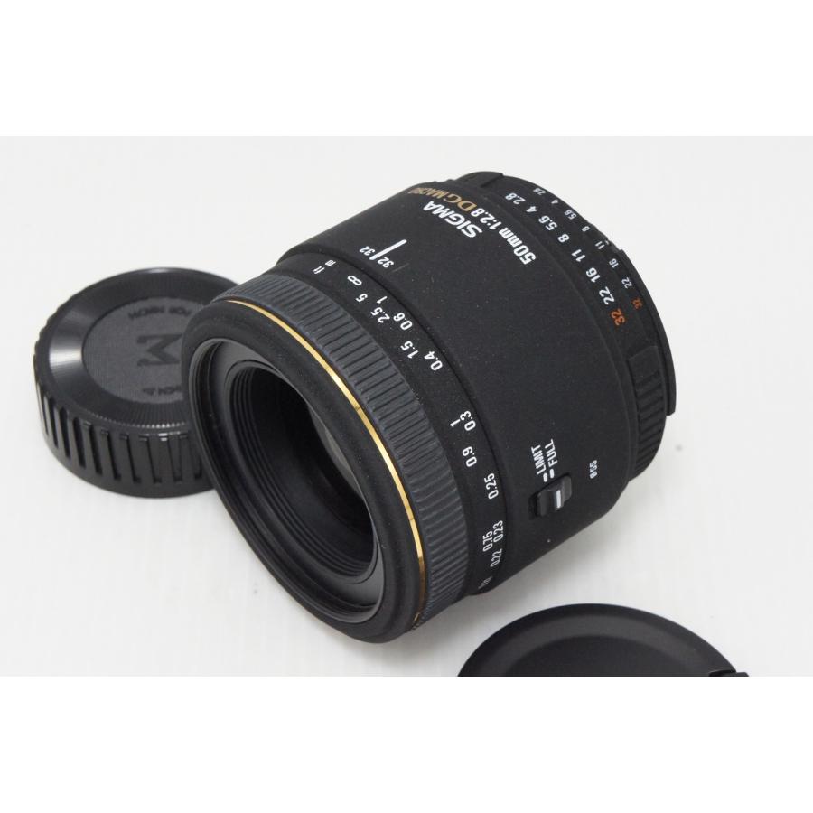 シグマ（SIGMA） AF 50mm F2.8 EX DG MACRO Nikon ニコン Fマウント 単