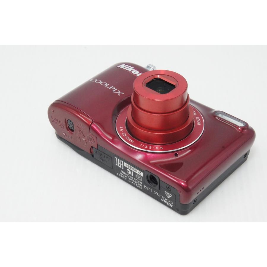 カメラ Nikon COOLPIX L32 赤 レッド デジタルカメラ