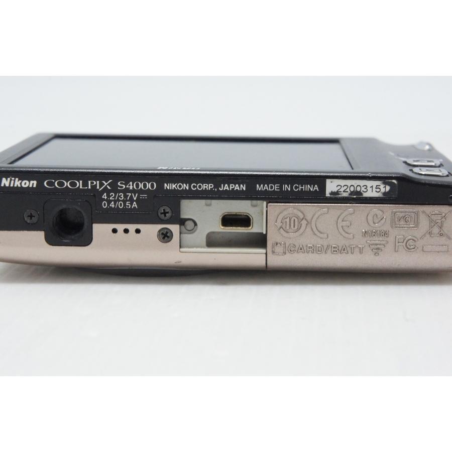 ニコン（Nikon） COOLPIX S4000 コンパクトデジタルカメラ ブライト
