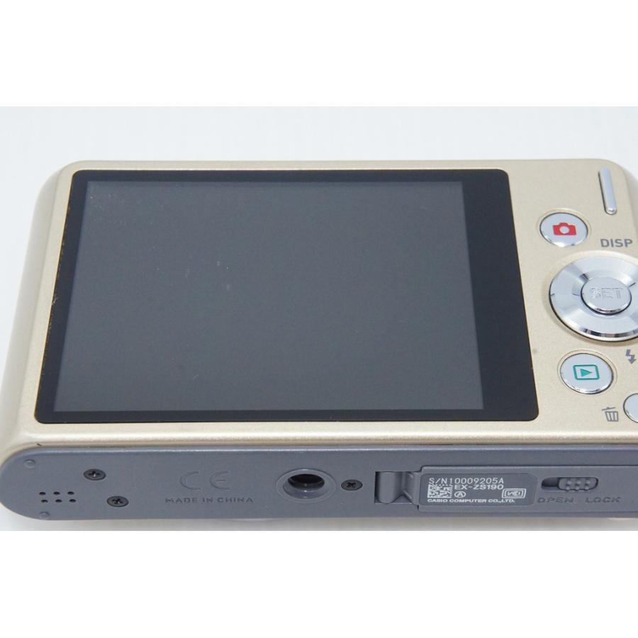 CASIO（カシオ） EXILIM EX-ZS190 コンパクトデジタルカメラ ゴールド
