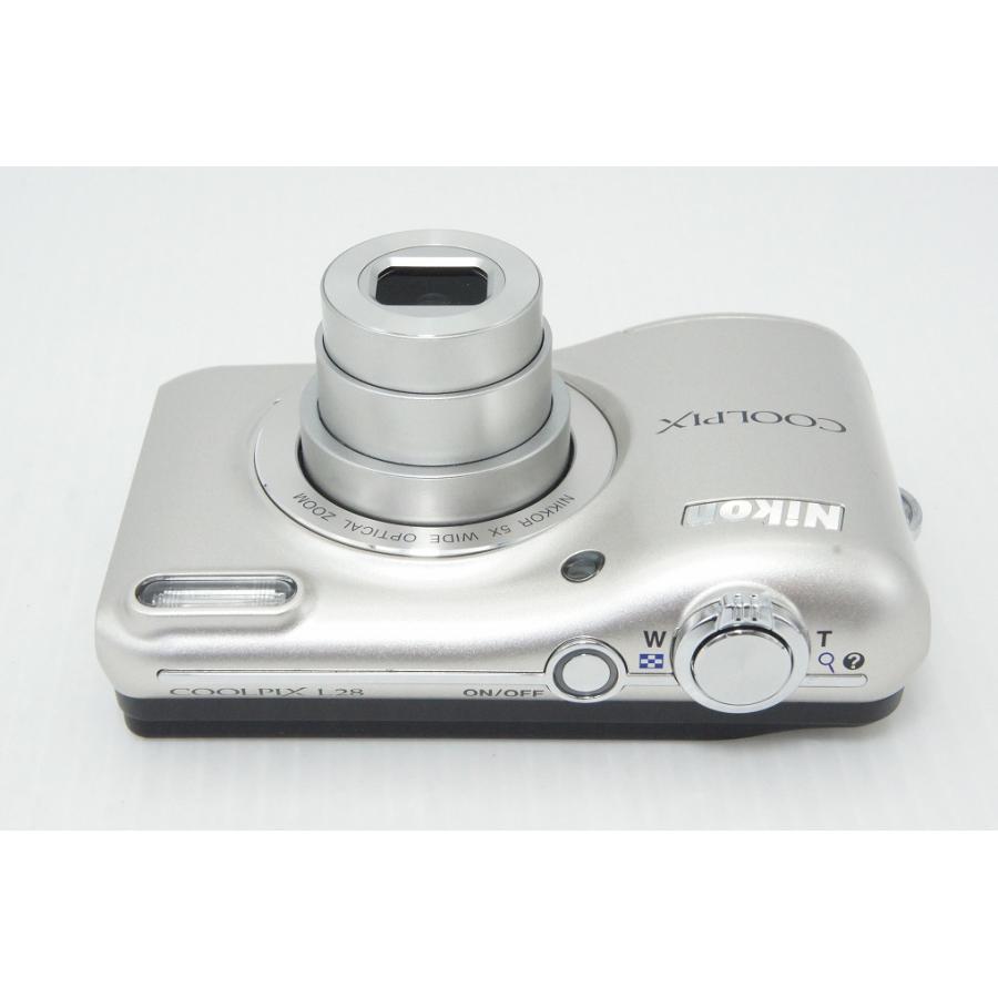 【中古】Nikon ニコン COOLPIX L28 シルバー コンパクトデジタルカメラ ニコン（Nikon） 美品 COOLPIX L28 コンパクトデジタルカメラ シルバー
