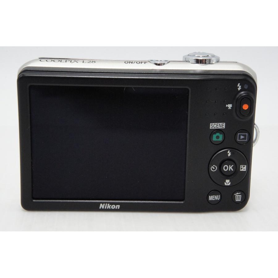【中古】Nikon ニコン COOLPIX L28 シルバー コンパクトデジタルカメラ ニコン（Nikon） 美品 COOLPIX L28 コンパクトデジタルカメラ シルバー