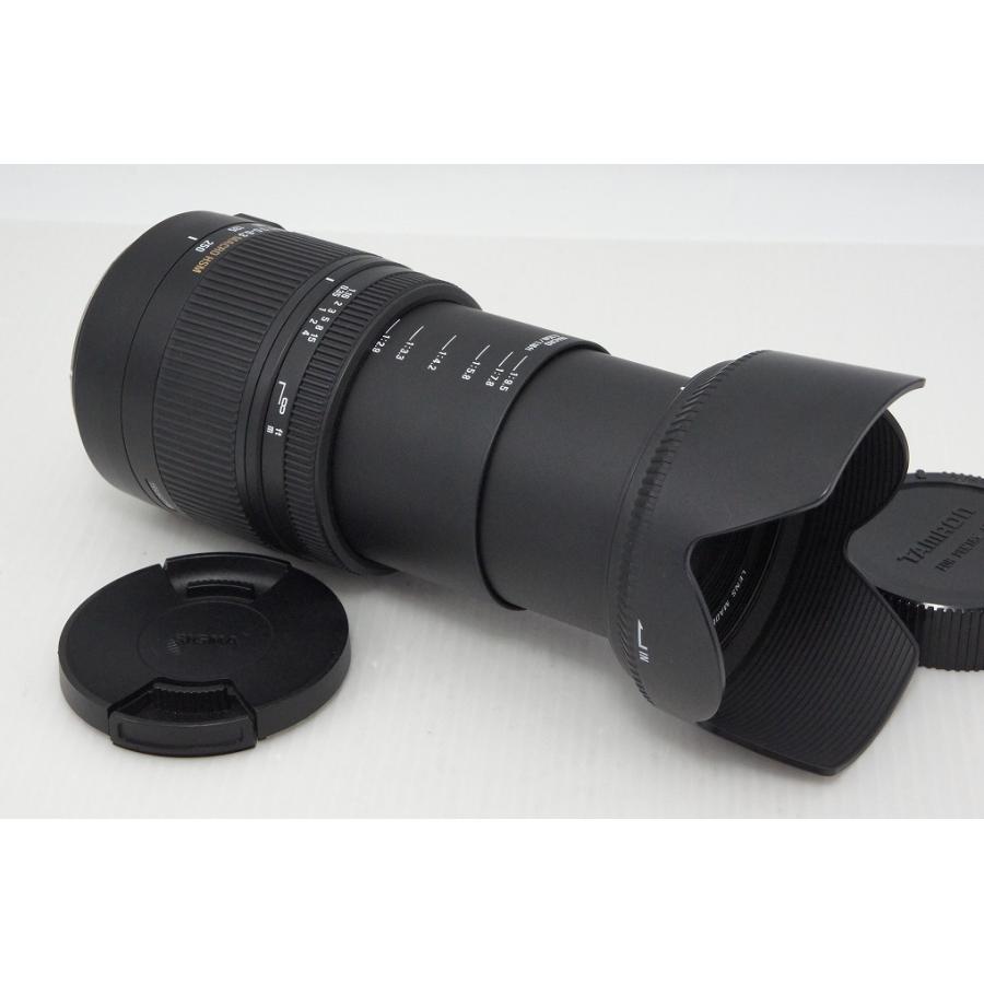 良品 SIGMA シグマ 18-250mm F3.5-6.3 DC MACRO HSM PENTAX ペンタックス Kマウント ズームレンズ フード付 260428aq【アルプスカメラ】_5