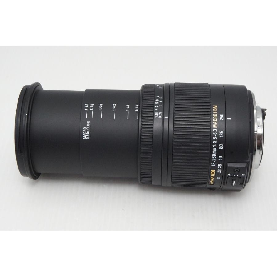 良品 SIGMA シグマ 18-250mm F3.5-6.3 DC MACRO HSM PENTAX ペンタックス Kマウント ズームレンズ フード付 260428aq【アルプスカメラ】_6