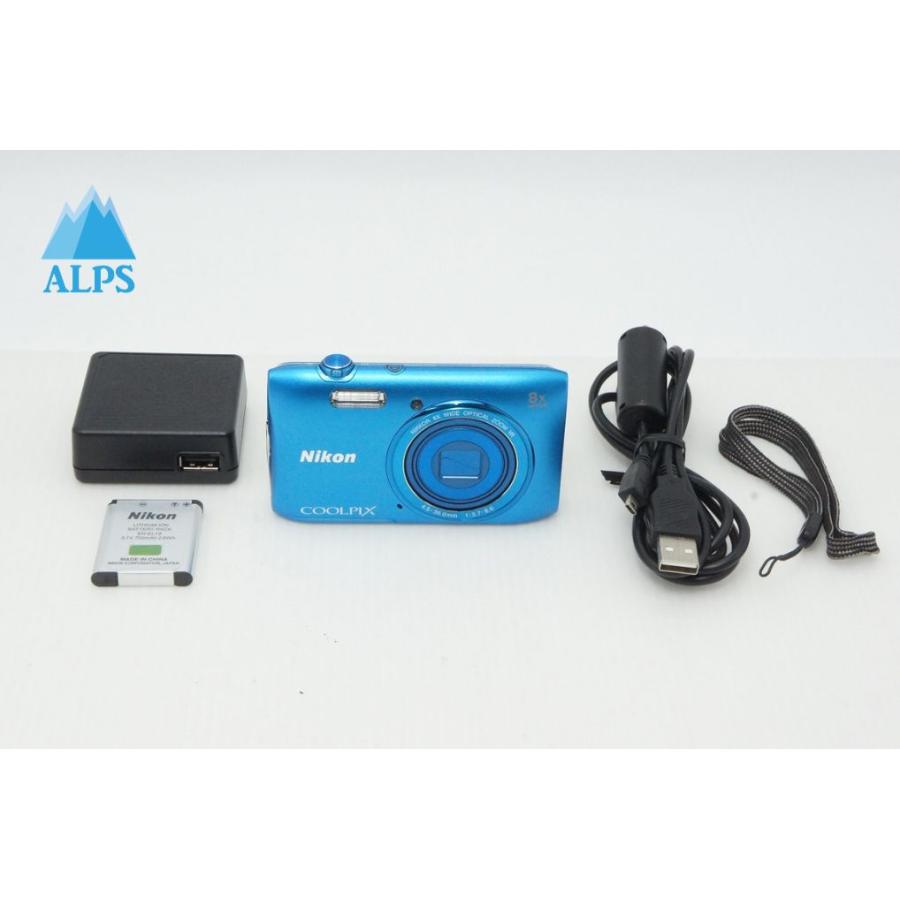 充電器付き】Nikon COOLPIX S3600 コバルトブルー 【公式通販】