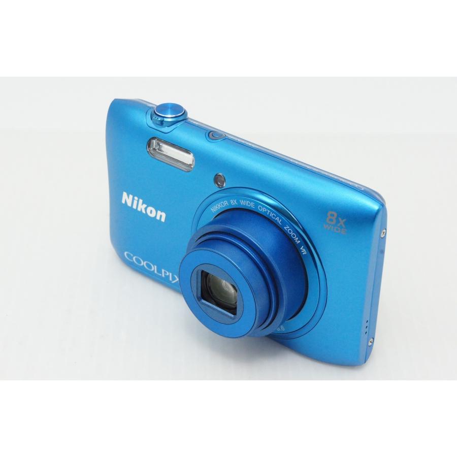 Nikon ニコン COOLPIX S3600 ブルー クールピクス　コンデジ ニコン（Nikon） 良品 COOLPIX S3600 コンパクトデジタルカメラ