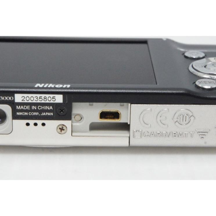 ニコン（Nikon） COOLPIX S3000 コンパクトデジタルカメラ シルバー